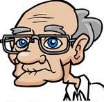 A cartoon of a person wearing glasses

Description automatically generated